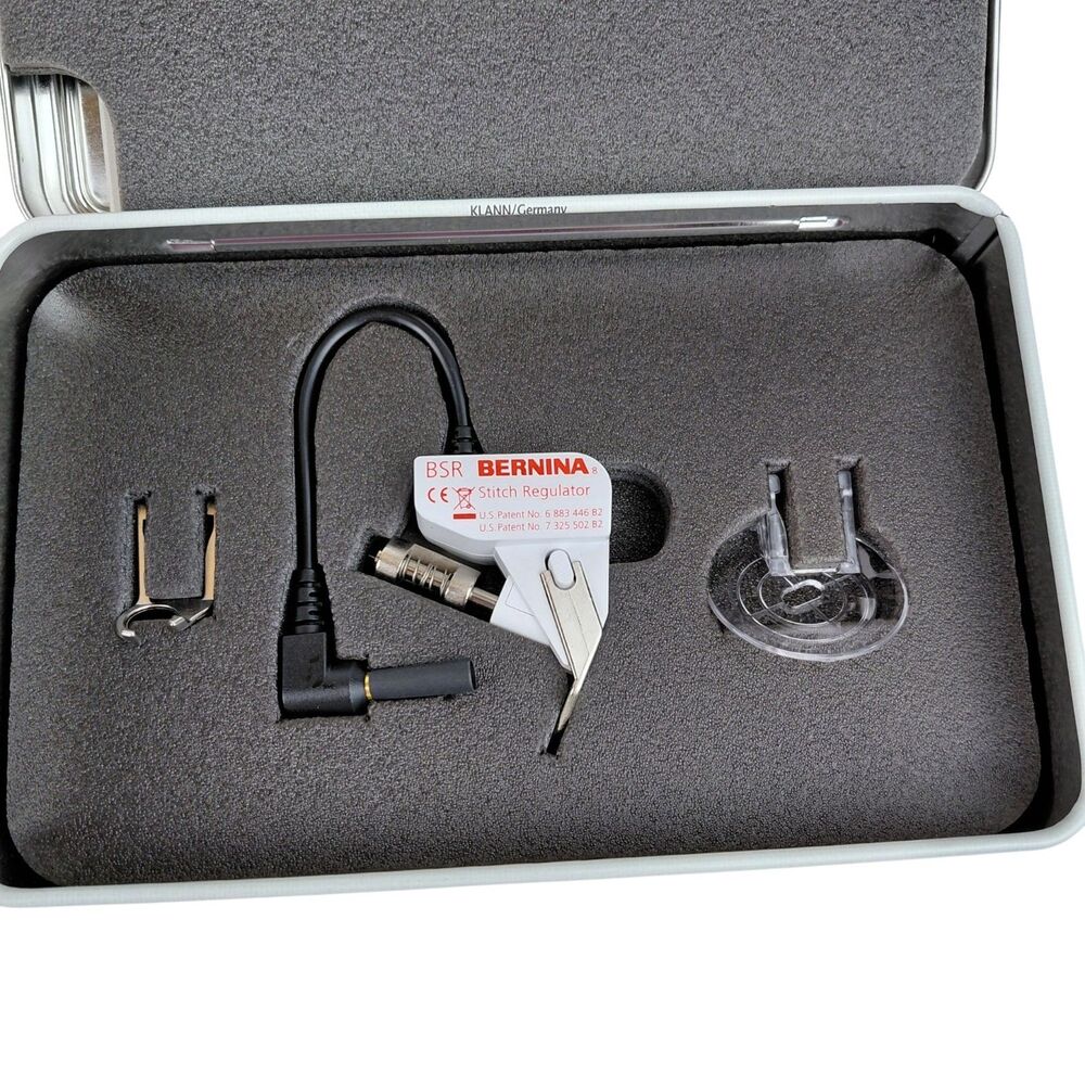 Bernina BSR Stitch Regulator Foot with Tin Instruction Book New - Picture 6 of 8